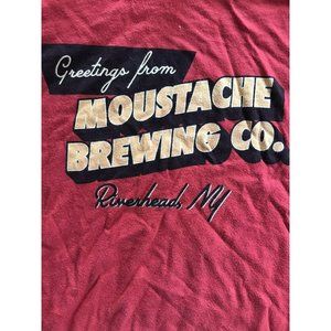 Moustache Brewing Company T Shirt L